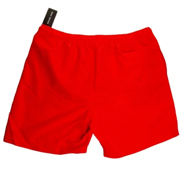 Michael Kors Men’s Red Swim Trunks Size XL NEW NWT